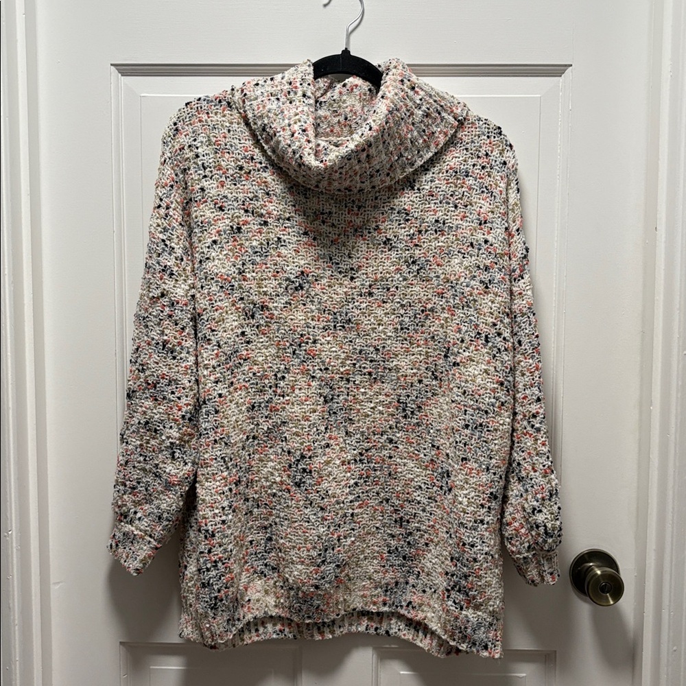 Moon & Madison Textured Multicolor Sweater